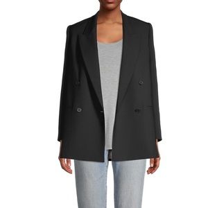 Rebecca Taylor Cavalry Twill DoubleBreasted Jacket